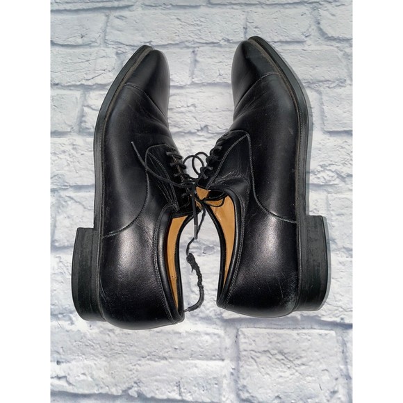 Magnanni Federico Oxford black leather dress shoes size 9.5 main image 5